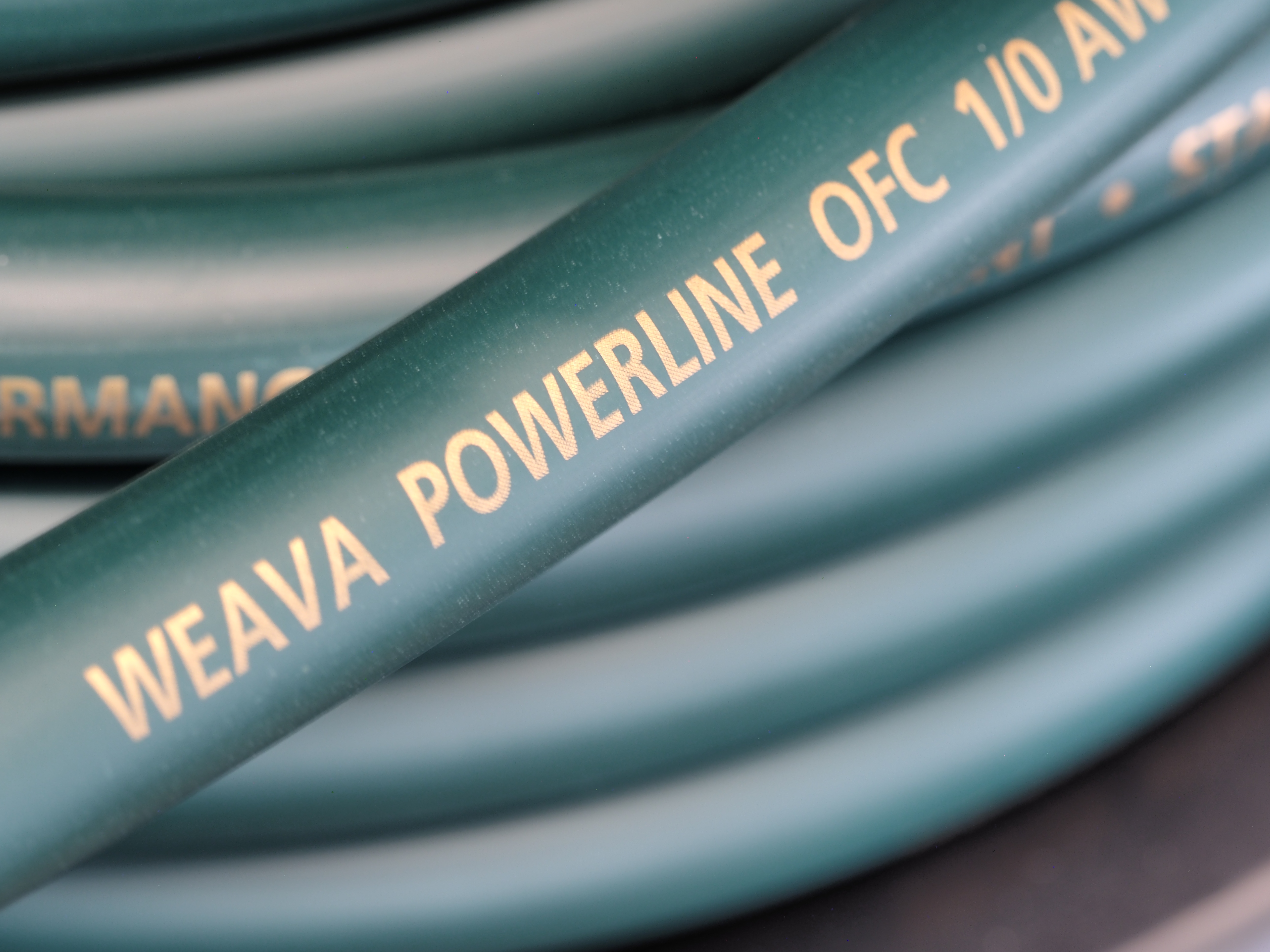 WEAVA Powerline OFC 1/0 AWG (Dark Green)