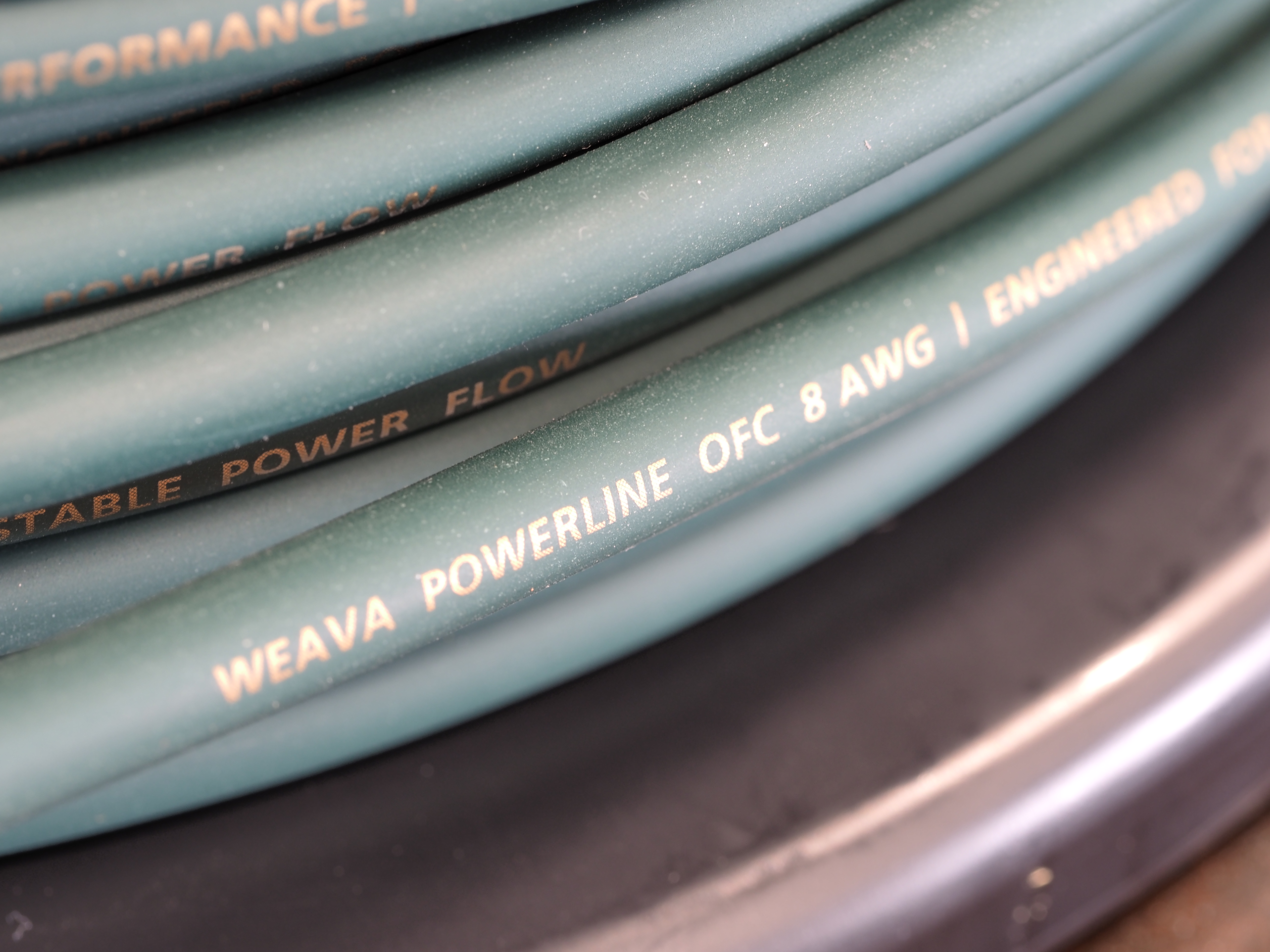 WEAVA Powerline OFC 8 AWG (Dark Green)