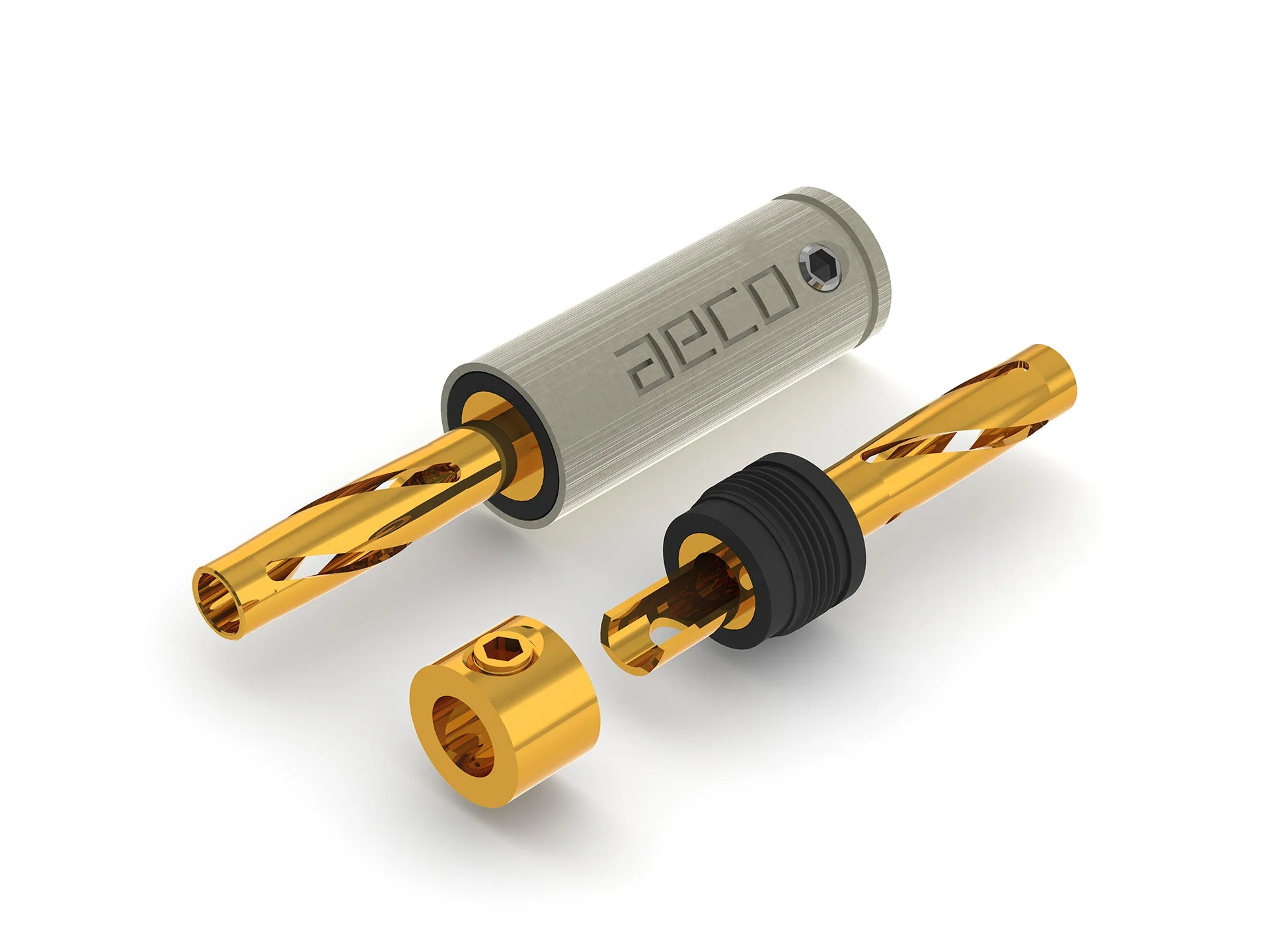 aeco Banana Plug / Gold Plated