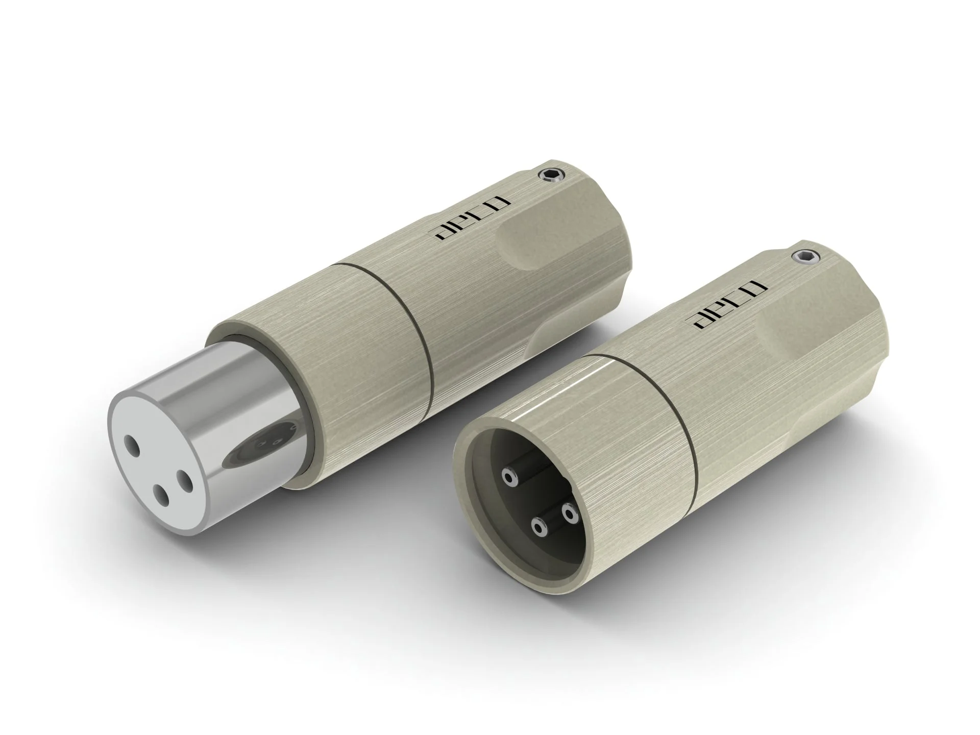 aeco XLR / Rhodium Plated (F+M)