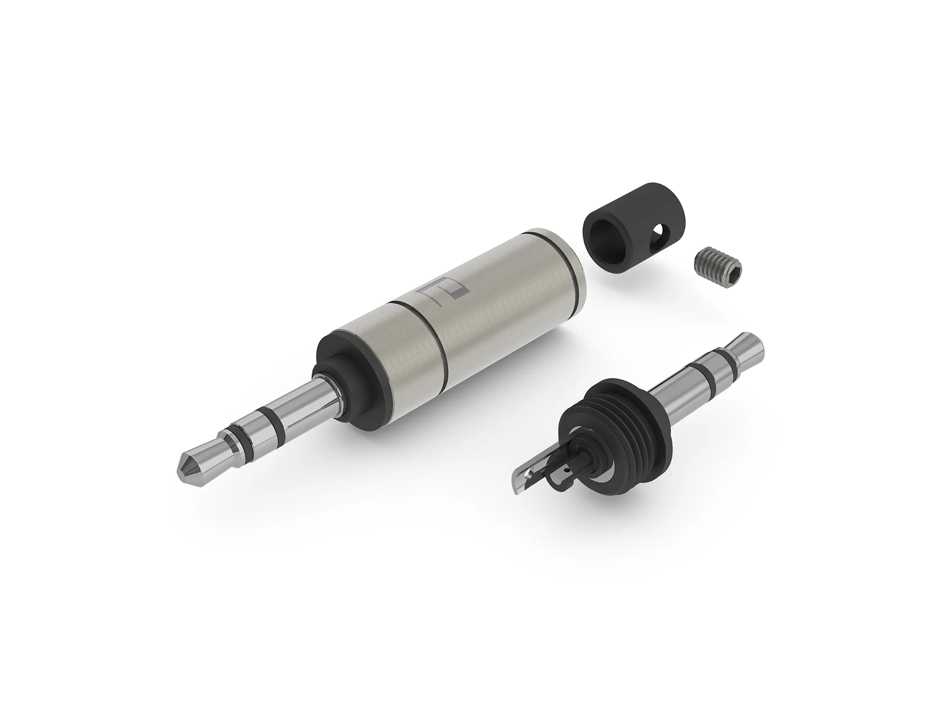 aeco TRS Plug 3.5 mm / Rhodium Plated