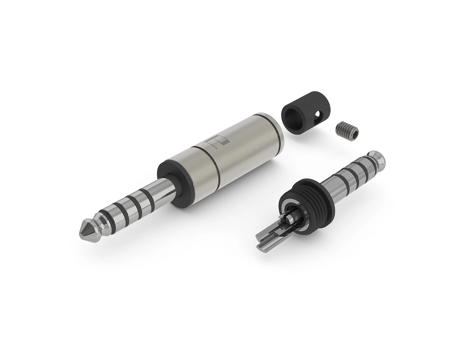 aeco TRS Plug 4.4 mm / Rhodium Plated