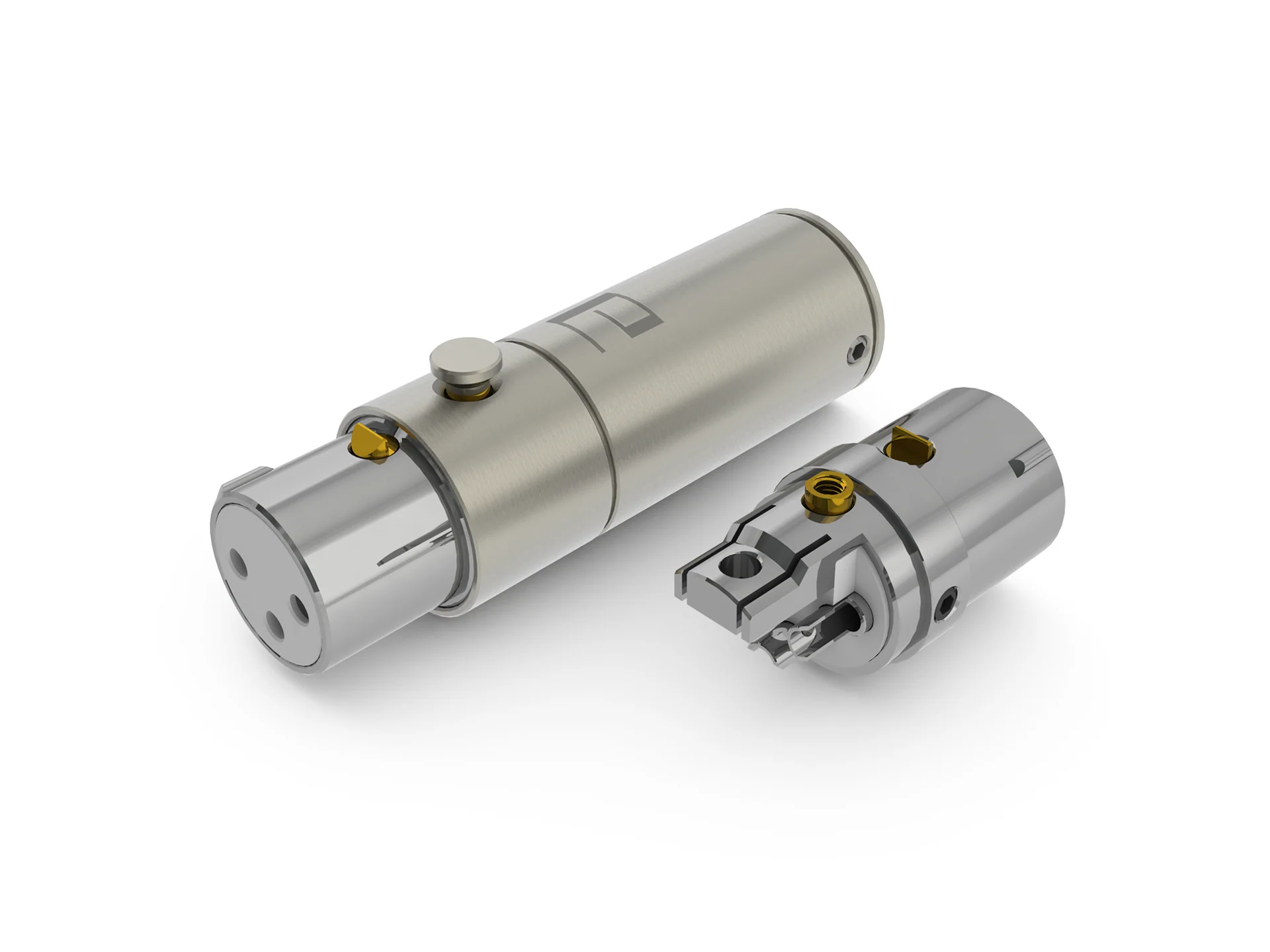 aeco XLR / Rhodium Plated