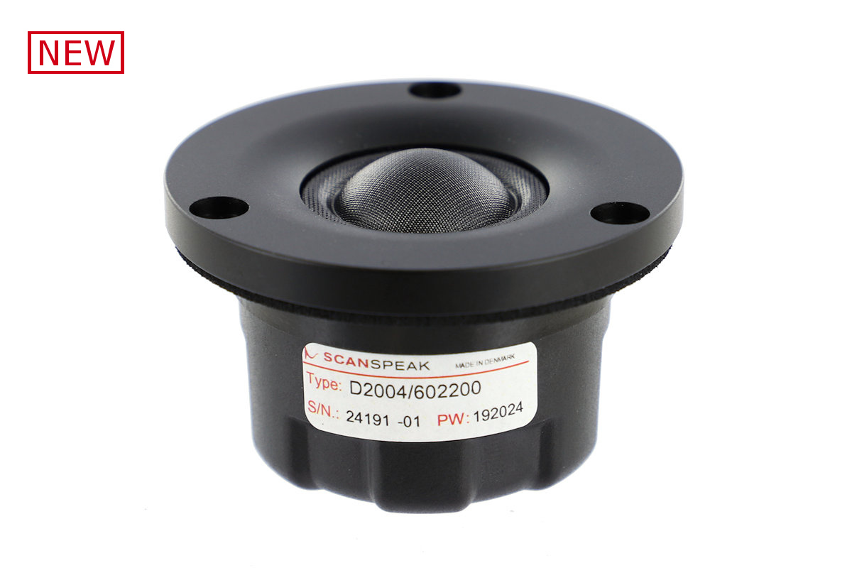 ScanSpeak Illuminator D2004/602200 0.75" Dome Tweeter