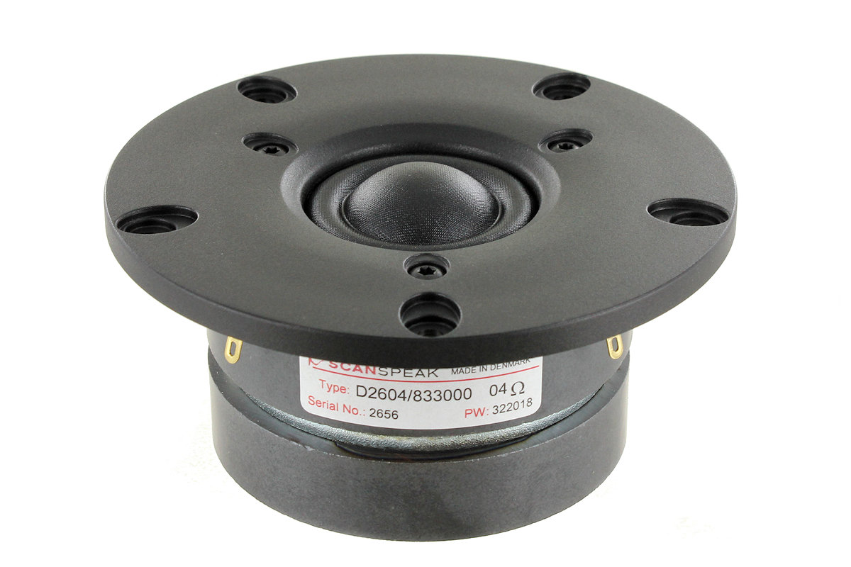 ScanSpeak Discovery D2604/833000 1" Dome Tweeter