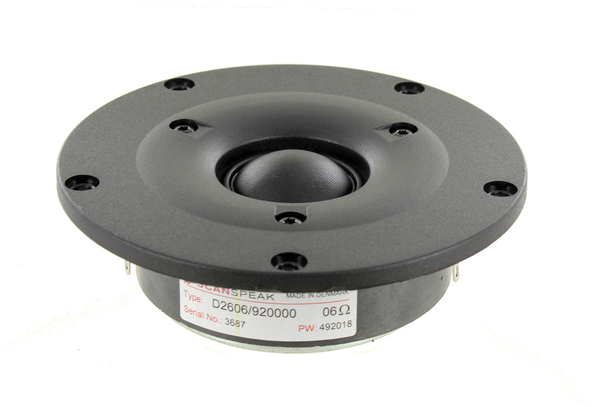 ScanSpeak Discovery D2606/920000 1" Dome Tweeter