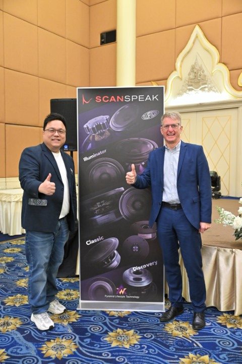 แถลงข่าวเป็นตัวแทนจำหน่าย ScanSpeak ในประเทศไทยอย่างเป็นทางการ